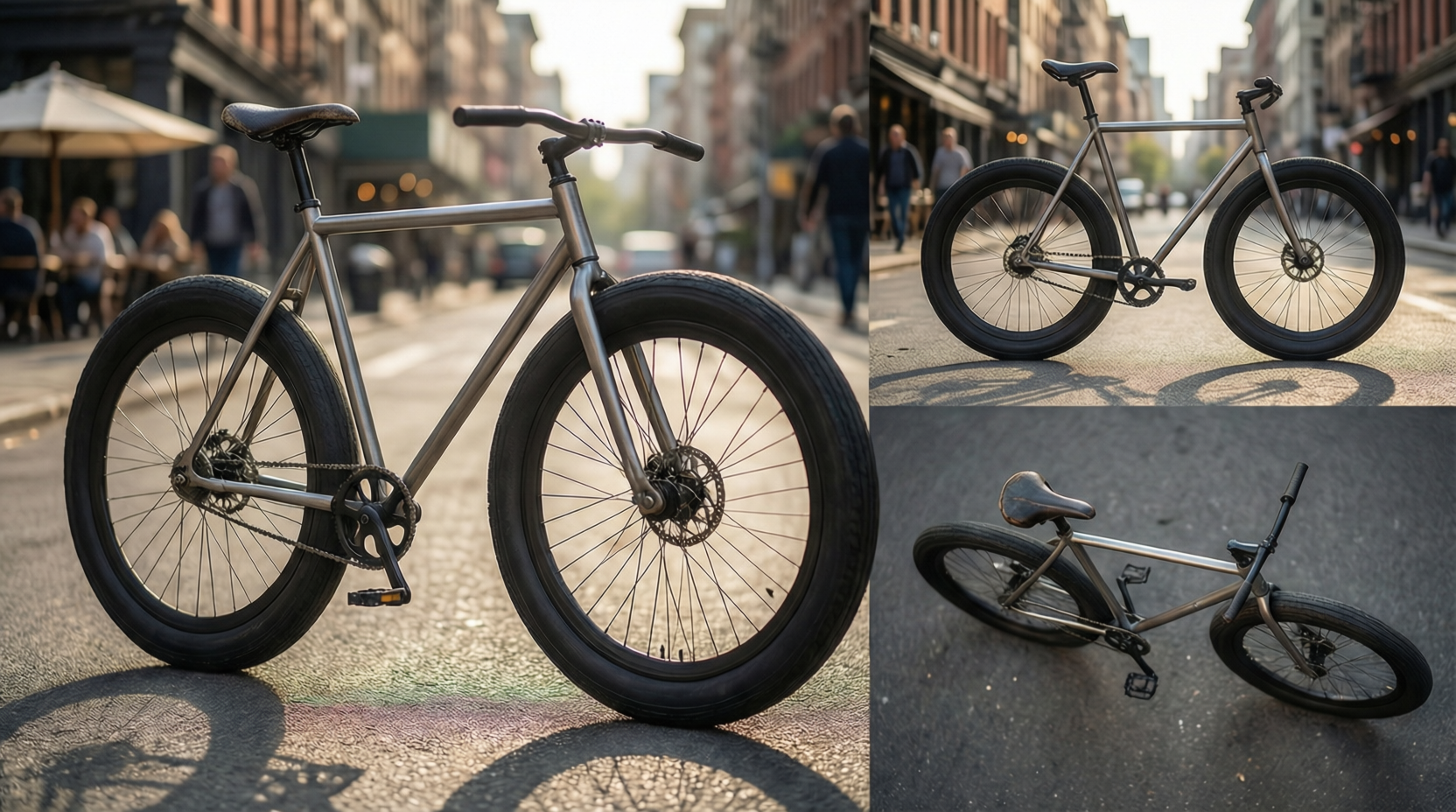 Clean single-speed drivetrain